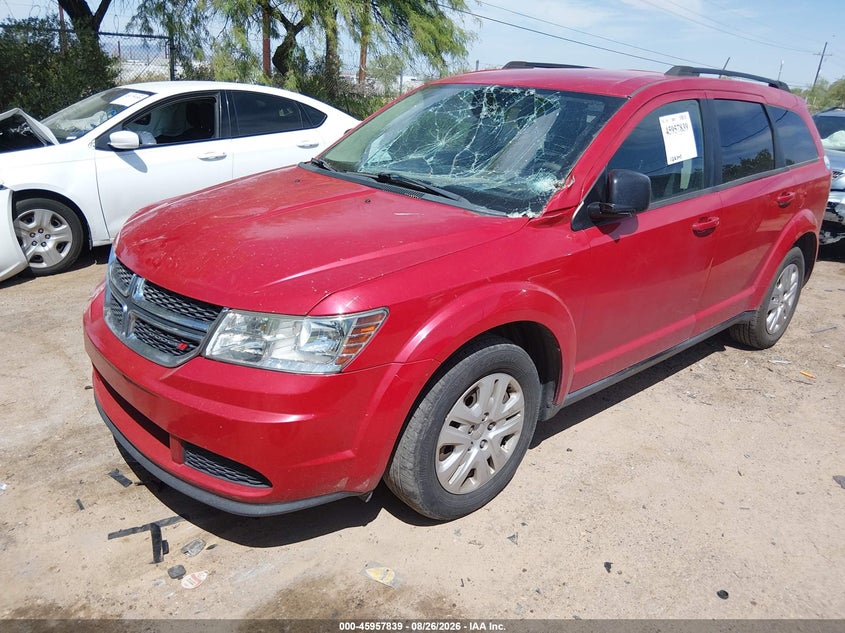 2016 Dodge Journey, Удар спереди, IAAI, VIN 3C4PDCAB0GT222863 — фото 2