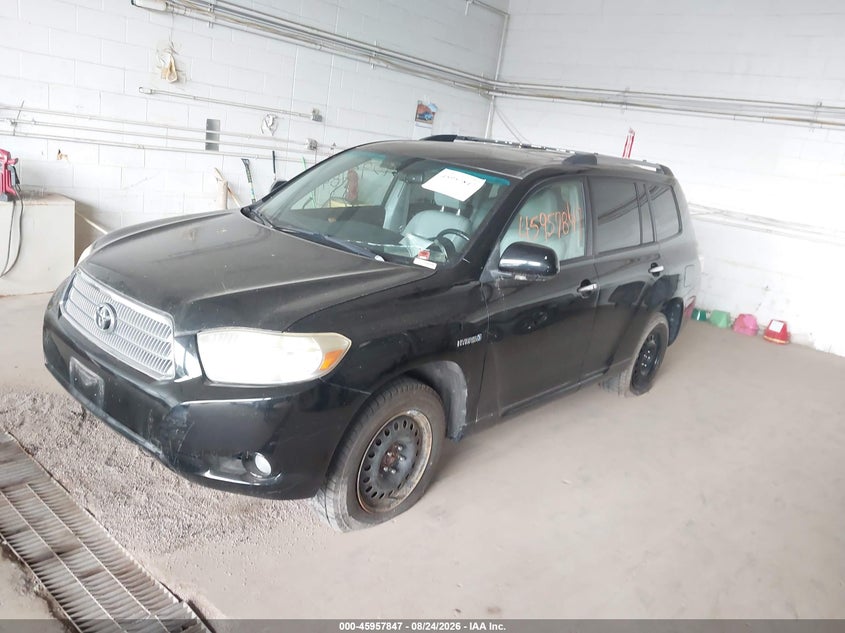 2009 TOYOTA HIGHLANDER HYBRID auction photo 2