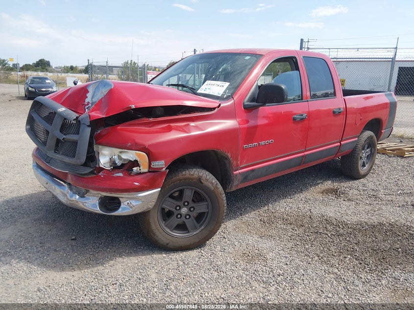 2003 Dodge RAM, Front End, IAAI, VIN 1D7HU18N53S301925 — photo 2