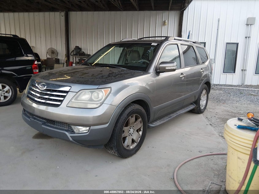 KIA BORREGO 2009 VIN KNDJH742595027485