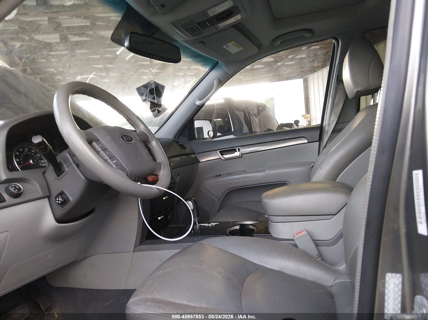 KIA BORREGO 2009 VIN KNDJH742595027485