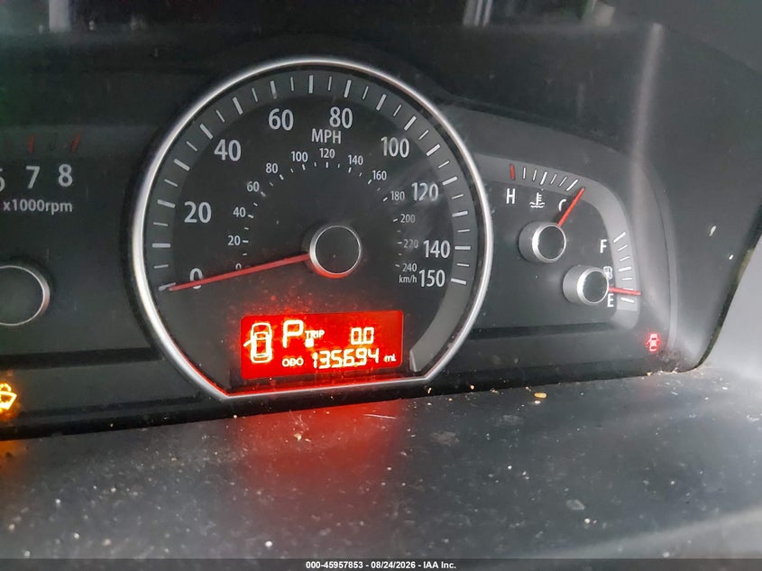 KIA BORREGO 2009 VIN KNDJH742595027485