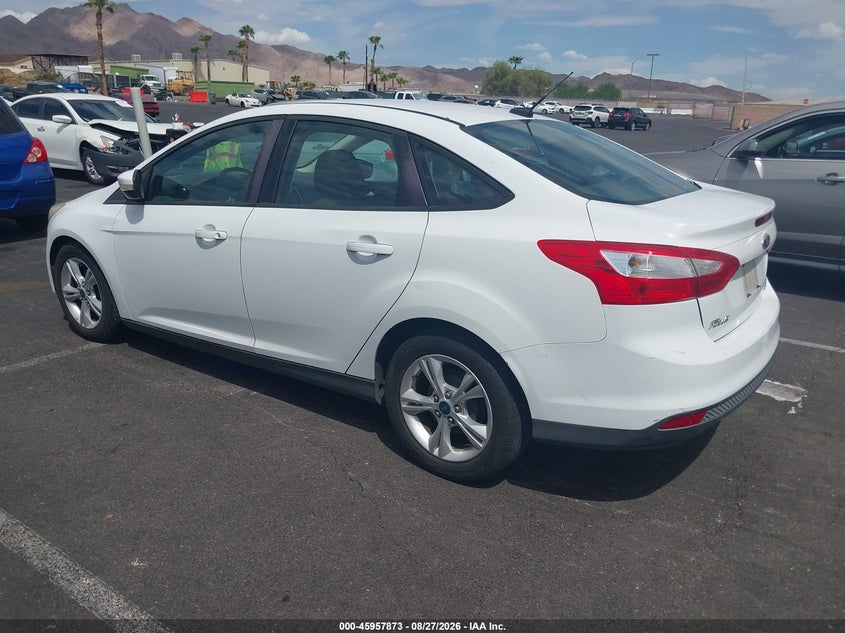 2013 FORD FOCUS SEDAN 2.0L I-4 DI, DOHC, VVT, 160HP