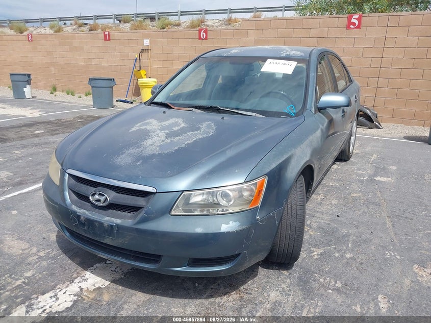 2006 Hyundai Sonata, Обычный износ, IAAI, VIN KMHET46C16A105683 — фото 2