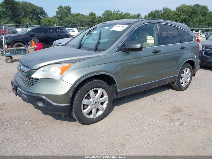2007 Honda CR-V, Звичайний знос, IAAI, VIN JHLRE48527C007155 — фото 2
