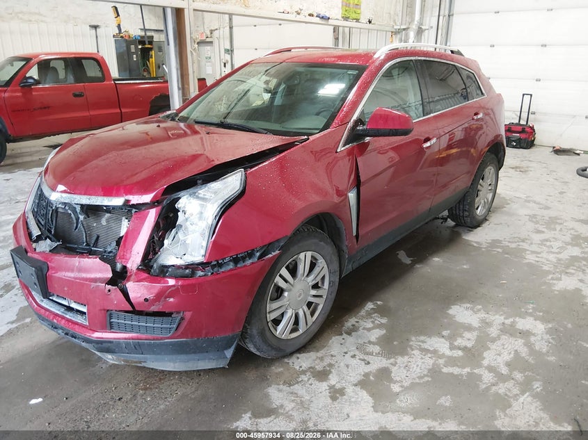 2013 Cadillac SRX, Front End, IAAI, VIN 3GYFNGE3XDS646453 — photo 2