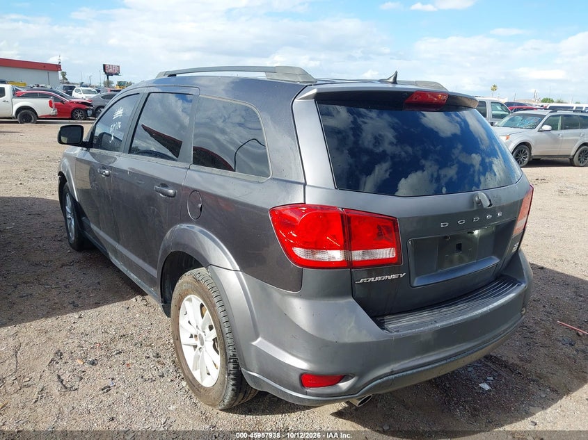 Vin: 3c4pdcbg6gt153333, lot: 46457152, dodge journey sxt 20163