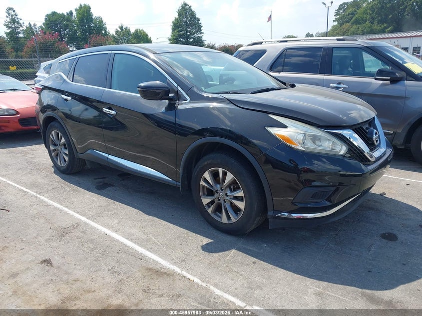 NISSAN MURANO 2016 VIN 5N1AZ2MH1GN153436
