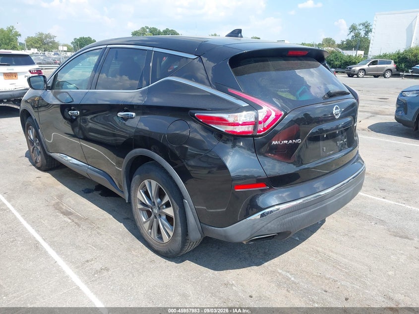 NISSAN MURANO 2016 VIN 5N1AZ2MH1GN153436