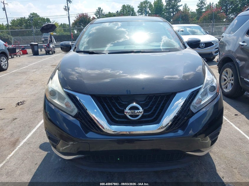 NISSAN MURANO 2016 VIN 5N1AZ2MH1GN153436