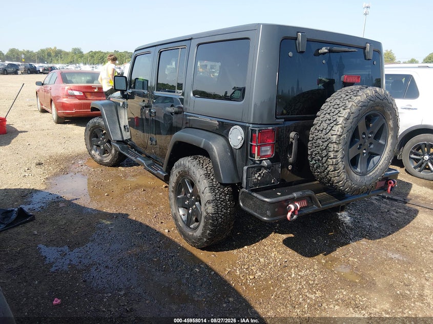 Vin: 1c4bjwdg9hl690471, lot: 46457233, jeep wrangler unlimited big bear 4x4 20173
