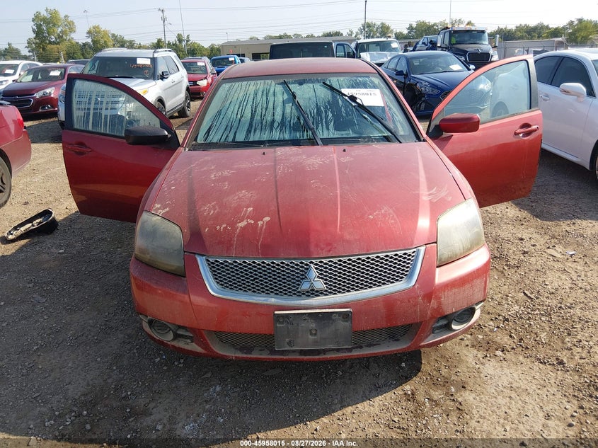 MITSUBISHI GALANT 2011 VIN 4A32B2FF8BE010790
