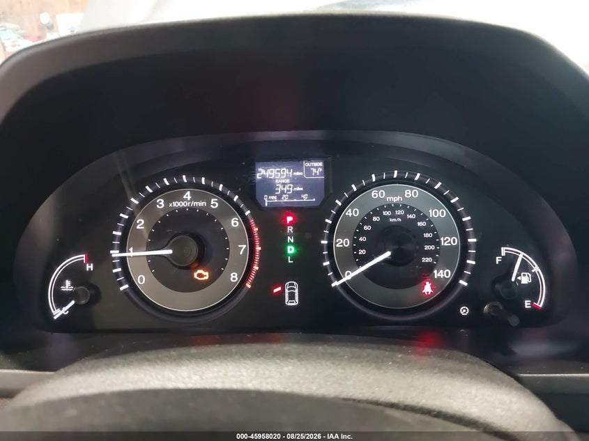 2016 HONDA ODYSSEY auction photo 7