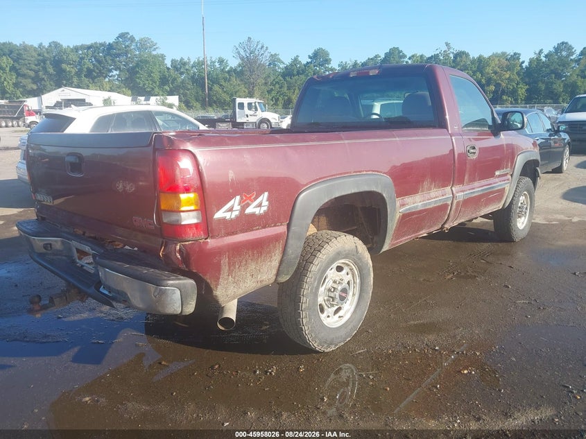 GMC SIERRA 2500HD 2002 VIN 1GTHK24U82E303443