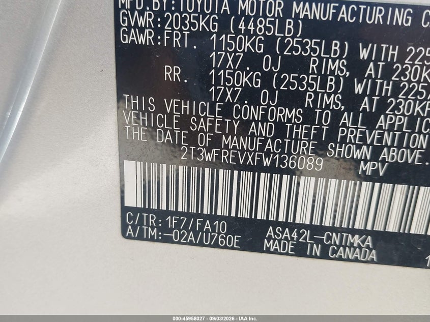 TOYOTA RAV4 - zdjęcie 9