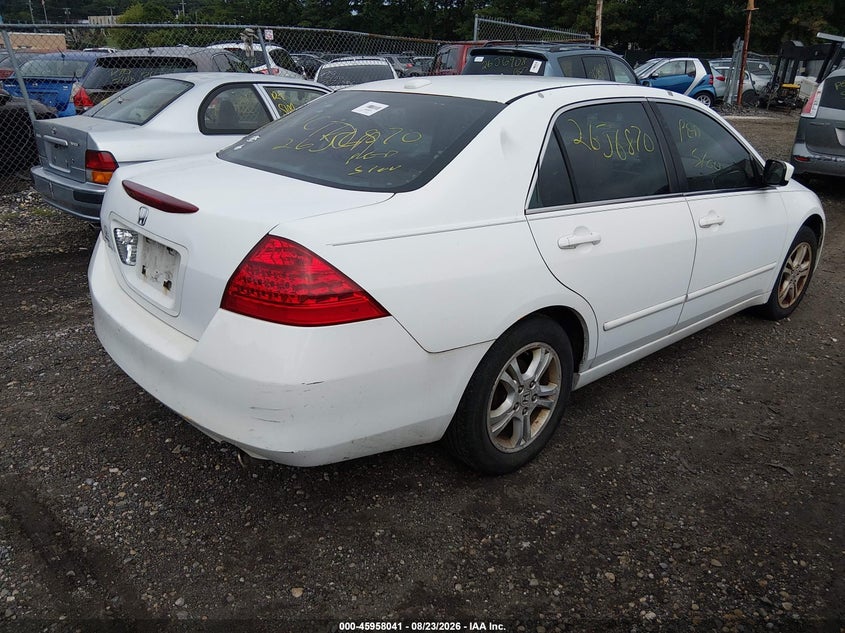 2007 HONDA ACCORD auction photo 4