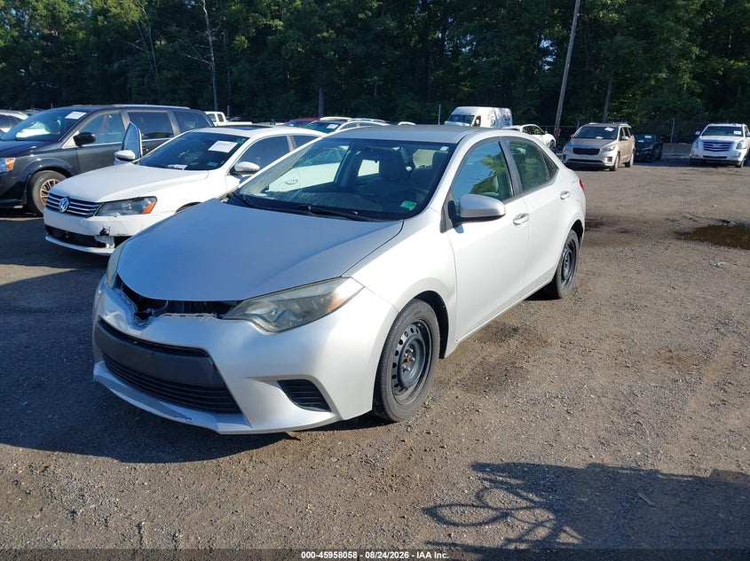 2014 TOYOTA COROLLA SEDAN 1.8L I-4 DOHC, VVT, REGULAR , 132HP