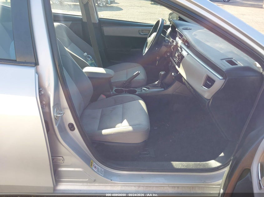 2014 TOYOTA COROLLA SEDAN 1.8L I-4 DOHC, VVT, REGULAR , 132HP