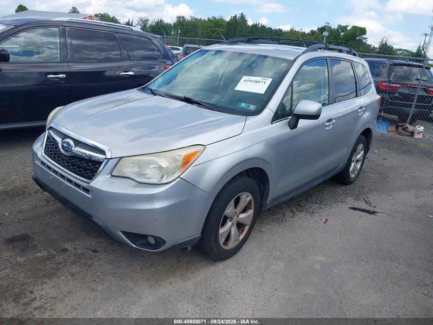 2014 Subaru Forester, Обычный износ, IAAI, VIN JF2SJAHC6EH402254 — фото 2