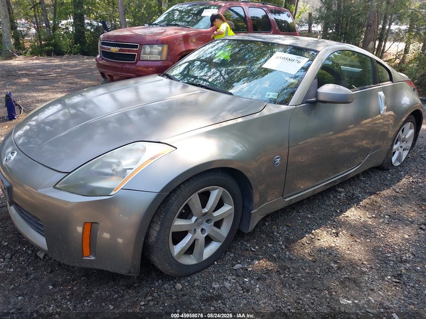 2004 Nissan 350Z, Обычный износ, IAAI, VIN JN1AZ34D34M102869 — фото 2