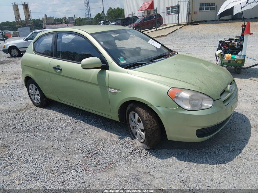 Vin: kmhcm3ac2au165842, lot: 46457345, hyundai accent gs 20101
