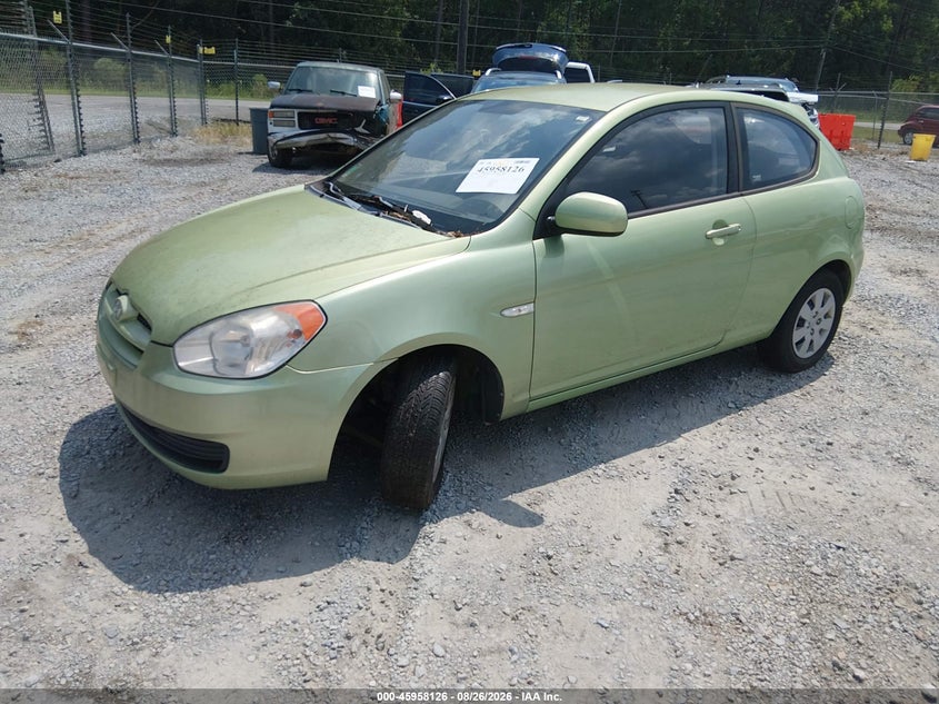 2010 Hyundai Accent, Звичайний знос, IAAI, VIN KMHCM3AC2AU165842 — фото 2