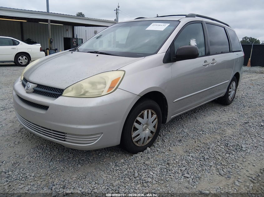 2004 Toyota Sienna, Звичайний знос, IAAI, VIN 5TDZA23C54S063846 — фото 2