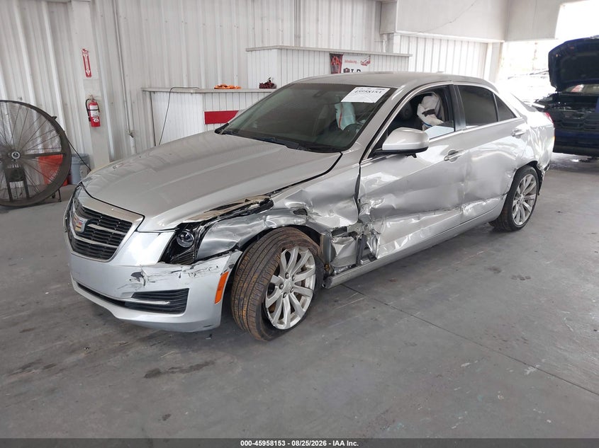 2018 Cadillac ATS, Left Side, IAAI, VIN 1G6AA5RX8J0178077 — photo 2