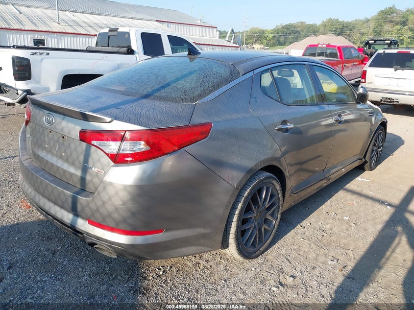 2012 KIA OPTIMA SEDAN 2.0L I-4 DI, DOHC, VVT, TURBO, 274HP