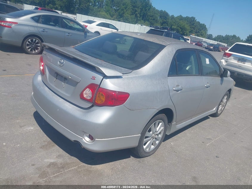 2009 TOYOTA COROLLA auction photo 4