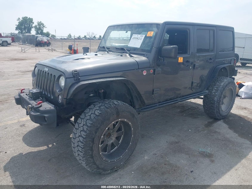 2017 Jeep Wrangler, Біо/хімія, IAAI, VIN 1C4BJWFG6HL567143 — фото 2