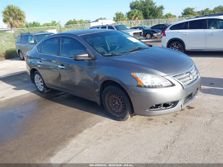 2015 NISSAN SENTRA auction photo 1