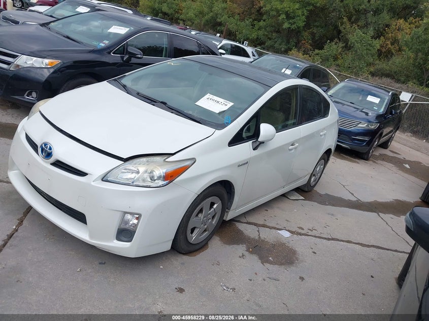 2010 Toyota Prius, Обычный износ, IAAI, VIN JTDKN3DU0A1104833 — фото 2