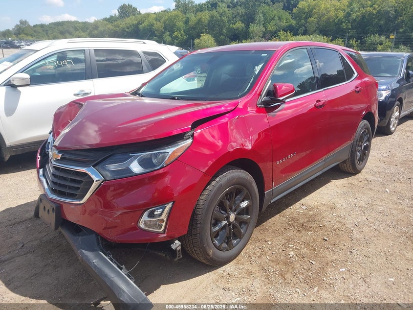 2018 Chevrolet Equinox, Front End, IAAI, VIN 2GNAXJEV3J6150260 — photo 2