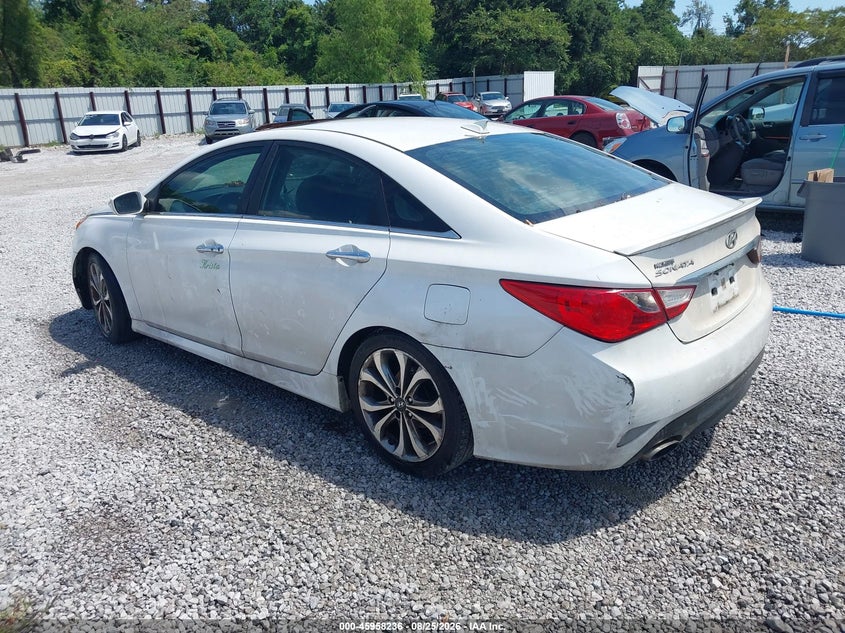 Vin: 5npec4ac6eh816105, lot: 46457455, hyundai sonata se 20143