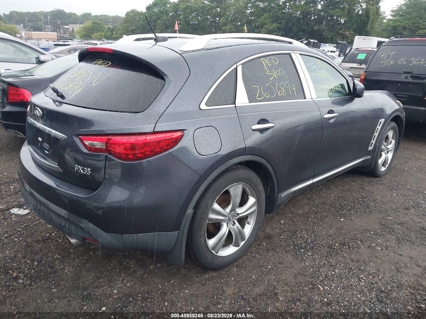 2009 INFINITI FX35 auction photo 4