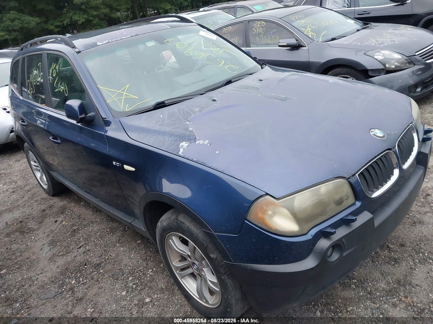 2004 BMW X3 auction photo 1