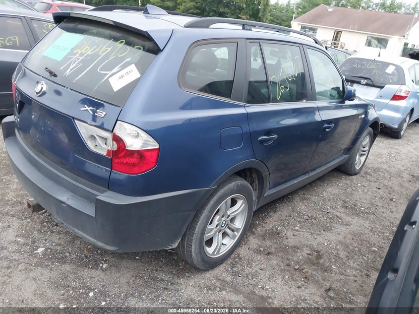2004 BMW X3 auction photo 4