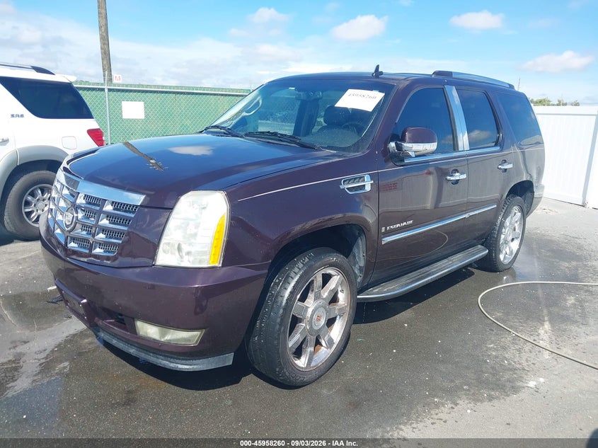 2009 CADILLAC ESCALADE auction photo 2