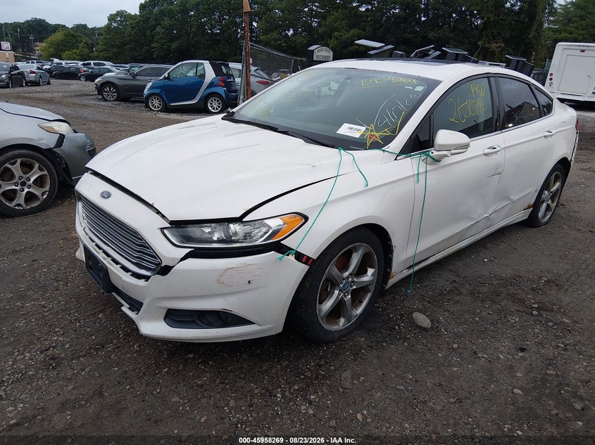 2013 Ford Fusion, Left Side, IAAI, VIN 3FA6P0HR7DR121967 — photo 2