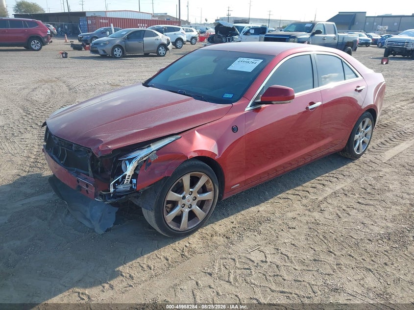 2014 Cadillac ATS, Удар спереду, IAAI, VIN 1G6AB5R32E0163896 — фото 2