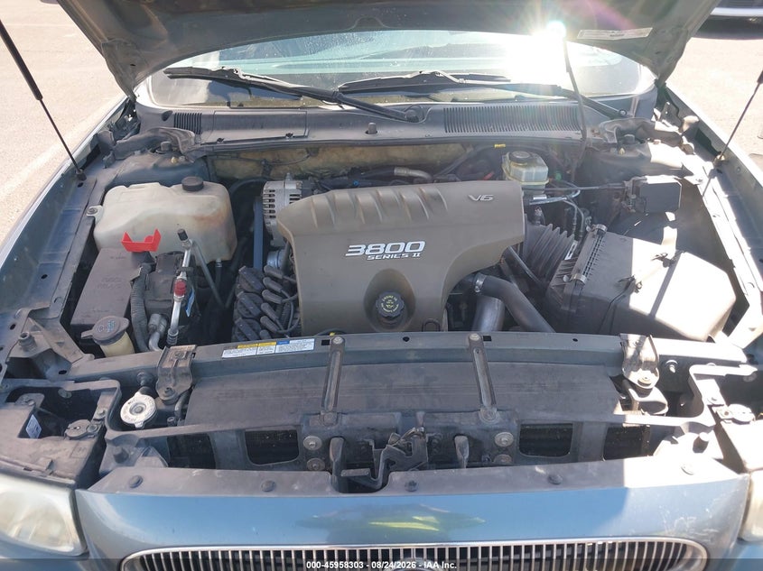 2001 BUICK LESABRE SEDAN 3.8L V-6 REGULAR , 205HP