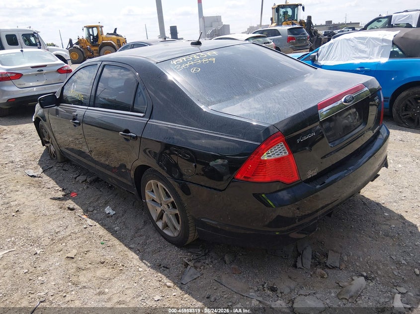 2012 FORD FUSION auction photo 3