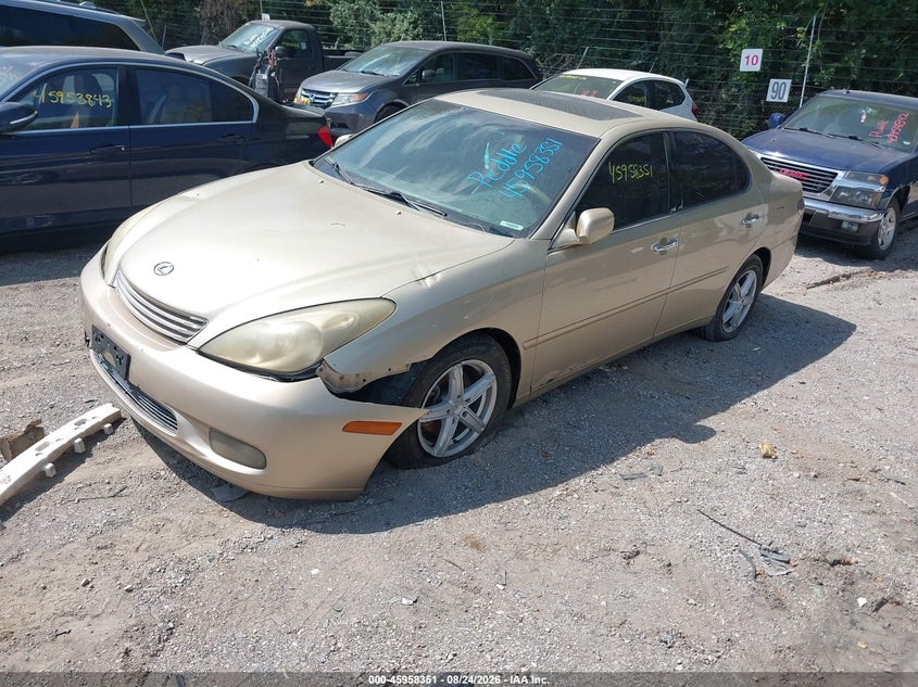 LEXUS ES 300 2003 VIN JTHBF30G236006629
