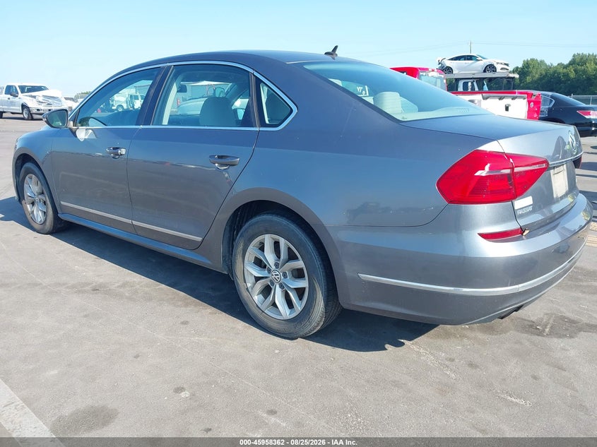 2016 VOLKSWAGEN PASSAT auction photo 3