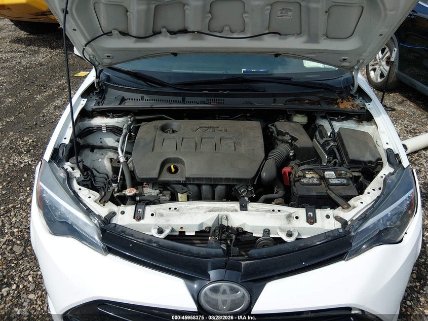 2018 TOYOTA COROLLA SEDAN 1.8L I-4 DOHC, VVT, 132HP