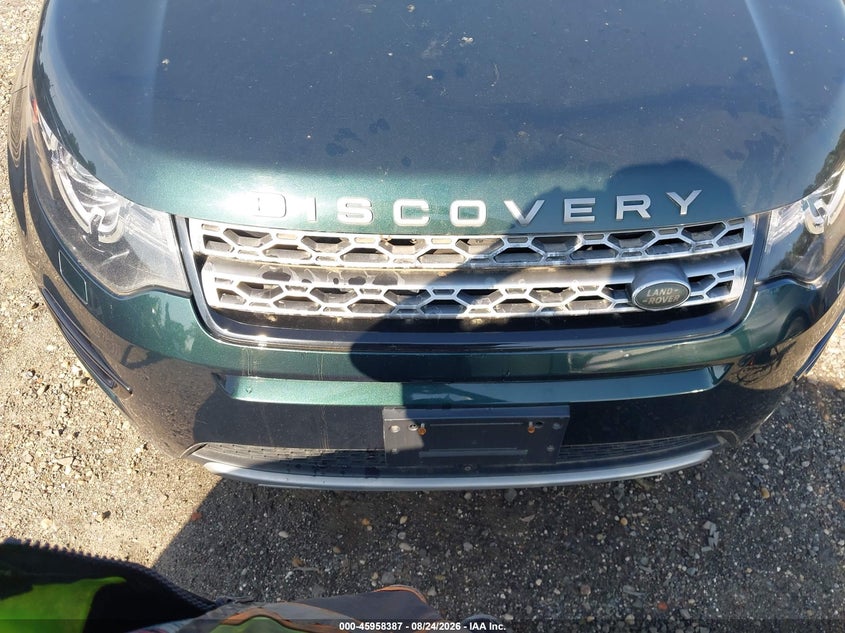 2017 LAND ROVER DISCOVERY SPORT auction photo 6