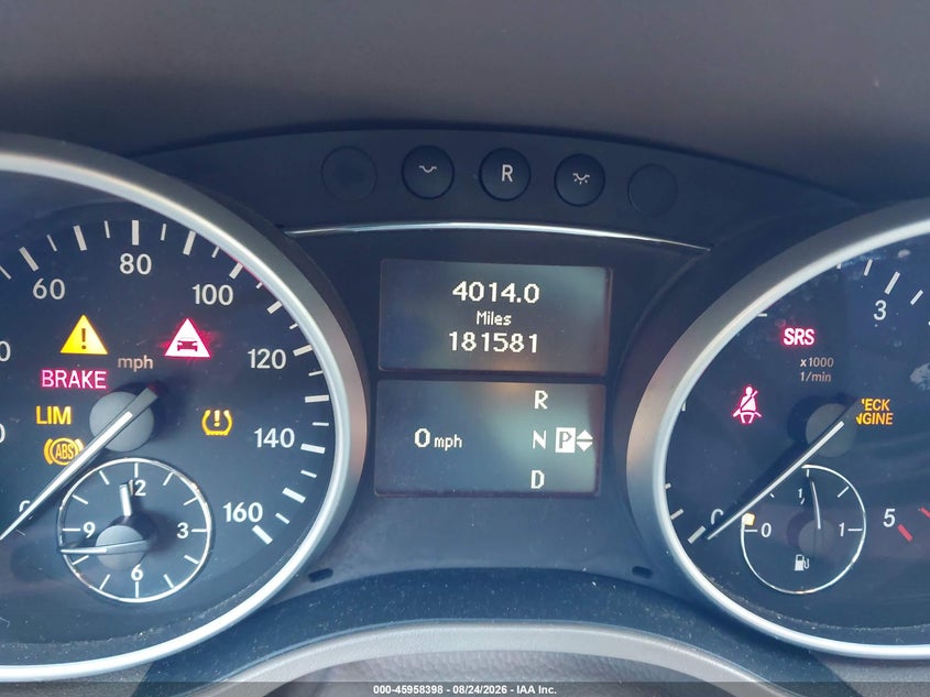 2010 MERCEDES-BENZ ML 350 BLUETEC auction photo 7