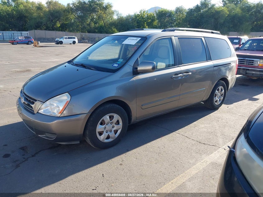 2010 Kia Sedona, Обычный износ, IAAI, VIN KNDMG4C31A6337365 — фото 2