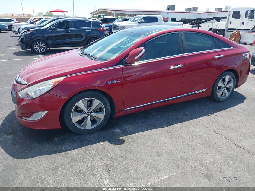 2012 HYUNDAI SONATA HYBRID auction photo 6